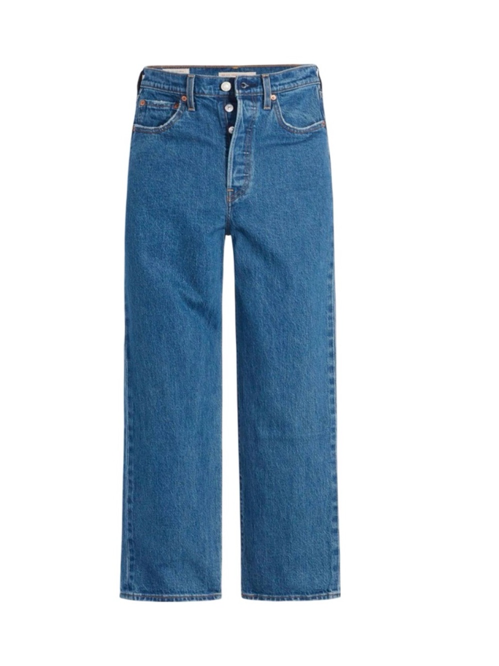 LEVI’S [Tailored Waist] High Rise Ribcage Straight Ankle Jean